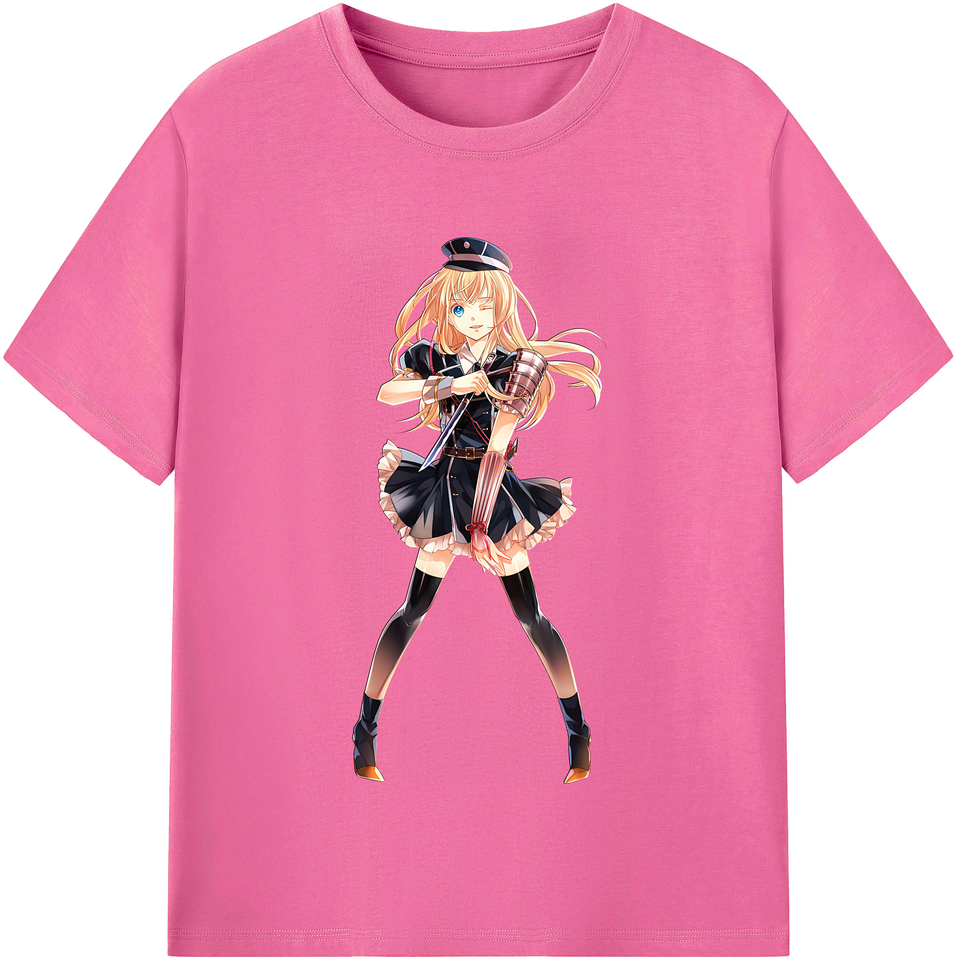 （画像用） 刀剣乱舞 Touken Ranbu レディースカジュアルプリントTシャツ（綿100％）